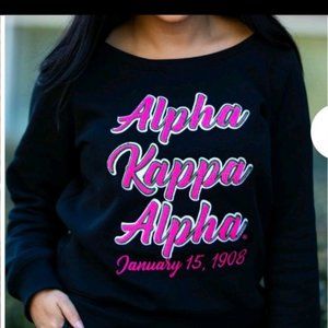 AKA off shoulder sweatshirt